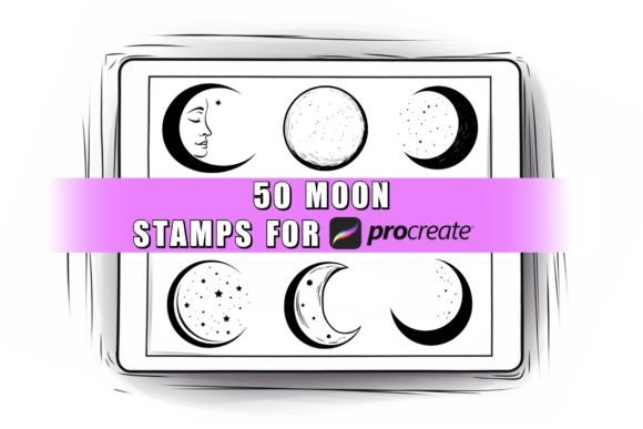 50 Moon Procreate Stamps Brushes: A Practical Guide for Digital Creators