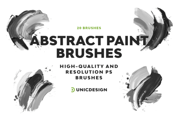 Abstract Paint Photoshop Brushes