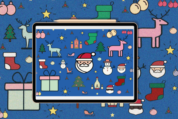 Mastering the Seasonal Workflow with Christmas Doodle Stamp Brushes for Procreate
