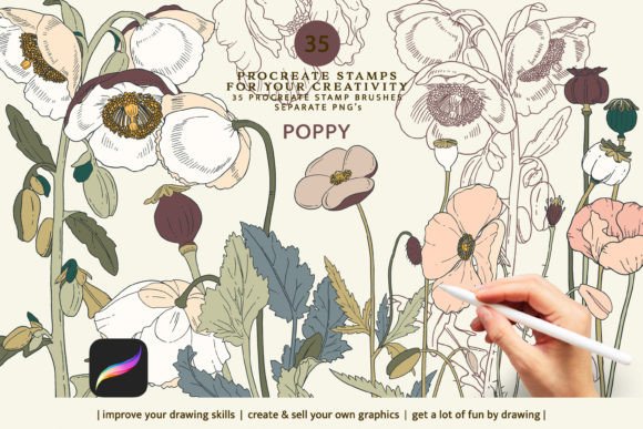 Poppy Stamps Procreate Brushes: A Practical Evaluation