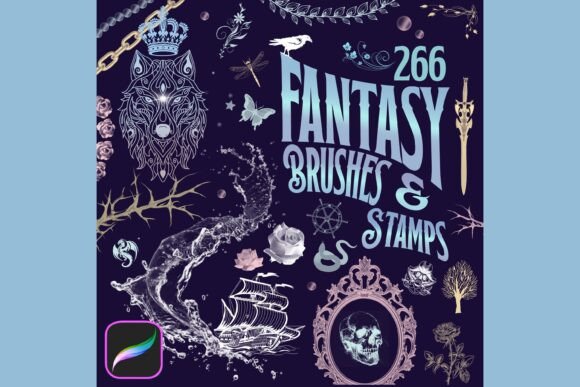 Procreate Brushes and Fantasy Cover Design: Elevating Your Visual Storytelling