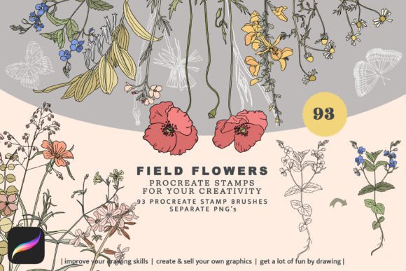 Procreate Brushes Wildflower Stamps: A Comprehensive Guide to Botanical Digital Art
