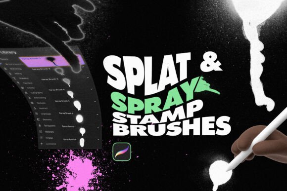 Splat and Spray Procreate Stamp Brushes: A Practical Guide for Digital Artists